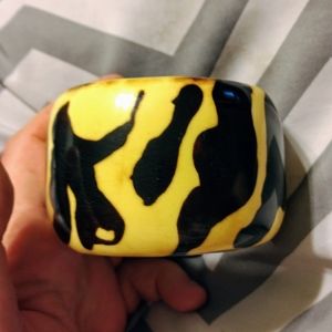 Tiger Stripe Bangle Bracelet